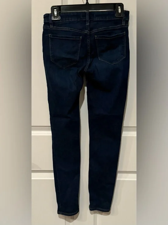 Studio Blue Dark Indigo Skinny Jeans - Picture 2 of 4